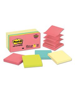 MMMR33014YWM ORIGINAL POP-UP NOTES VALUE PACK, 3 X 3, CANARY YELLOW/CAPE TOWN, 100-SHEET