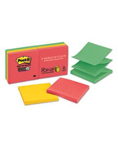 MMMR3306SSAN POP-UP 3 X 3 NOTE REFILL, MARRAKESH, 90 NOTES/PAD, 6 PADS/PACK