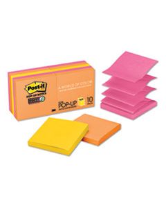 MMMR33010SSAU POP-UP 3 X 3 NOTE REFILL, RIO DE JANEIRO, 90 NOTES/PAD, 10 PADS/PACK