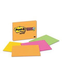 MMM6845SSPL MEETING NOTES IN RIO DE JANEIRO COLORS, LINED, 8 X 6, 45-SHEET, 4/PACK