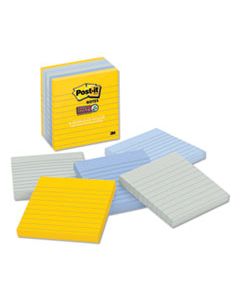 MMM6756SSNY PADS IN NEW YORK COLORS NOTES, 4 X 4, 90-SHEET, 6/PACK