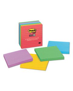 MMM6756SSAN PADS IN MARRAKESH COLORS, LINED, 4 X 4, 90-SHEET, 6/PACK