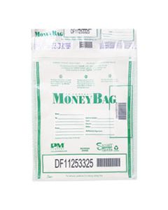 PMC58048 TRIPLE PROTECTION TAMPER-EVIDENT DEPOSIT BAGS, 9 X 12, CLEAR, 100/PACK
