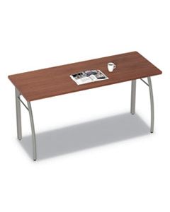 LITTR742CH TRENTO LINE RECTANGULAR DESK, 59.13W X 23.63D X 29.5H, CHERRY