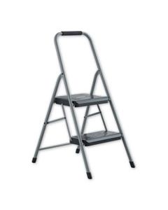 DADBXL436002 BLACK AND DECKER STEEL STEP STOOL, 2-STEP, 200 LB CAPACITY, GRAY