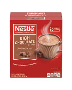 NES25485CT HOT COCOA MIX, RICH CHOCOLATE, 0.71 OZ PACKETS, 50/BOX, 6 BOX/CARTON