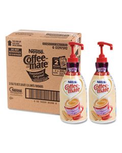 NES13799CT LIQUID COFFEE CREAMER, SWEETENED ORIGINAL, 1.5 LITER PUMP BOTTLE, 2/CARTON