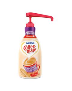 NES13799 LIQUID COFFEE CREAMER, SWEETENED ORIGINAL, 1500ML PUMP DISPENSER