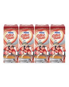 NES42498CT LIQUID COFFEE CREAMER, CINNAMON VANILLA, 0.38 OZ MINI CUPS, 50/BOX, 4 BOXES/CARTON, 200 TOTAL/CARTON