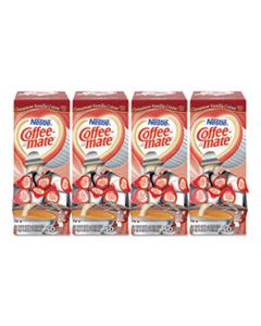 NES42498CT LIQUID COFFEE CREAMER, CINNAMON VANILLA, 0.38 OZ MINI CUPS, 50/BOX, 4 BOXES/CARTON, 200 TOTAL/CARTON