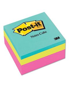 MMM2027RCR ORIGINAL CUBES, 3 X 3, AQUA WAVE, 400-SHEET