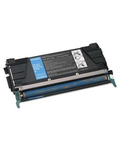 LEXC5220CS C5220CS RETURN PROGRAM TONER, 3000 PAGE-YIELD, CYAN