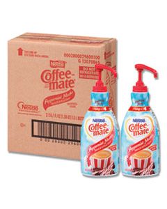 NES29600CT LIQUID CREAMER PUMP BOTTLE, PEPPERMINT MOCHA, 1.5 L, 2/CARTON