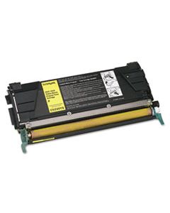 LEXC5220YS C5220YS RETURN PROGRAM TONER, 3000 PAGE-YIELD, YELLOW