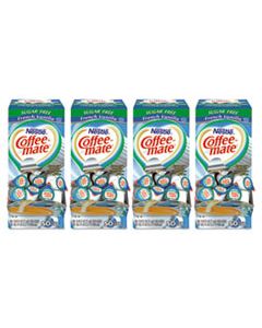 NES91757CT LIQUID COFFEE CREAMER, SUGAR-FREE FRENCH VANILLA, 0.38 OZ MINI CUPS, 50/BOX, 4 BOXES/CARTON, 200 TOTAL/CARTON