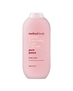 MTH01855 WOMENS BODY WASH, 18 OZ, PEONY/ROSE WATER/PINK SEA SALT, 6/CARTON