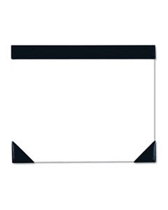 HOD45002 EXECUTIVE DOODLE DESK PAD, 25-SHEET WHITE PAD, REFILLABLE, 22 X 18, BLACK/SILVER