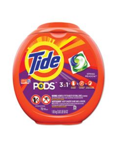 PGC50978CT DETERGENT PODS, SPRING MEADOW SCENT, 72 PODS/PACK, 4 PACKS/CARTON