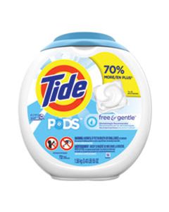 PGC89892CT FREE & GENTLE LAUNDRY DETERGENT, PODS, 72/PACK, 4 PACKS/CARTON