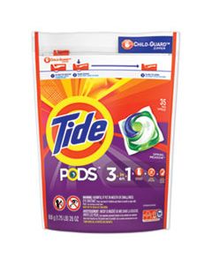 PGC93127 PODS, LAUNDRY DETERGENT, SPRING MEADOW, 35/PACK