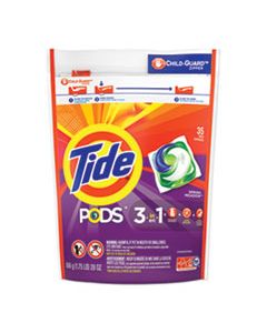 PGC93127CT PODS, LAUNDRY DETERGENT, SPRING MEADOW, 35/PACK, 4 PACKS/CARTON