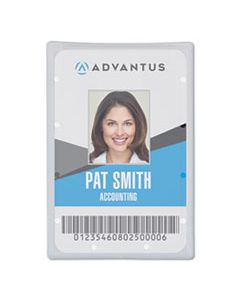 AVT97100 CLEAR ID CARD HOLDER, VERTICAL, 2 5/16" X 3 11/16", 25/PK