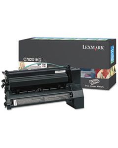 LEXC782X1KG C782X1KG EXTRA HIGH-YIELD TONER, 15000 PAGE-YIELD, BLACK