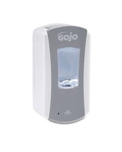 GOJ198404CT LTX-12 TOUCH-FREE DISPENSER, 1200 ML, 5.75" X 3.33" X 10.5", GRAY/WHITE, 4/CARTON