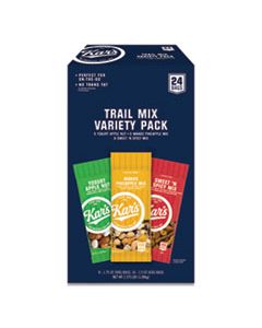 AVTSN08361 TRAIL MIX VARIETY PACK, ASSORTED FLAVORS, 24/BOX