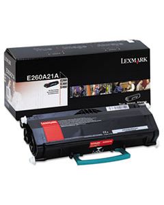 LEXE260A21A E260A21A TONER, 3500 PAGE-YIELD, BLACK