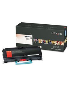 LEXE360H21A E360H21A HIGH-YIELD TONER, 9000 PAGE-YIELD, BLACK