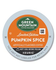 GMT6758 FAIR TRADE CERTIFIED PUMPKIN SPICE FLAVORED COFFEE K-CUPS, 24/BOX