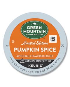 GMT6758CT FAIR TRADE CERTIFIED PUMPKIN SPICE FLAVORED COFFEE K-CUPS, 96/CARTON