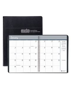 HOD268002 100% RECYCLED TWO YEAR MONTHLY PLANNER WITH EXPENSE LOGS, 8.75 X 6.88, , 2024-2025