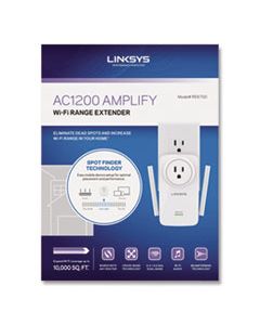 LNKRE6700 AC1200 AMPLIFY DUAL-BAND WIFI EXTENDER, 2 PORTS, 300/867 MBPS, 2.4/5GHZ