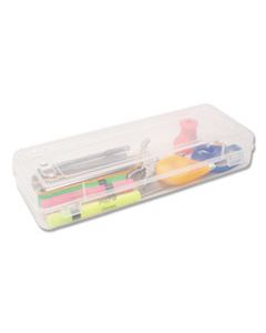 AVT67033 STRETCH ART BOX, POLYPROPYLENE, SNAP SHUT, CLEAR