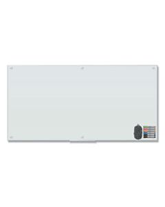 UBR3973U0001 MAGNETIC GLASS DRY ERASE BOARD VALUE PACK, 72 X 36, WHITE