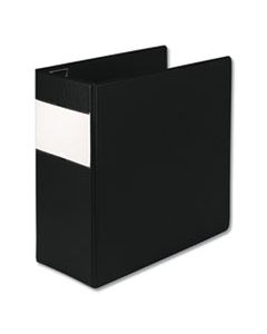 SAM17100 EARTH'S CHOICE BIOBASED LOCKING D-RING REFERENCE BINDER, 3 RINGS, 5" CAPACITY, 11 X 8.5, BLACK