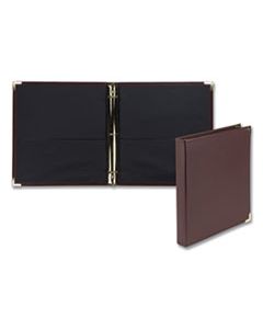 SAM15134 CLASSIC COLLECTION RING BINDER, 3 RINGS, 1" CAPACITY, 11 X 8.5, BURGUNDY