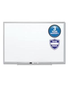 QRTS534 CLASSIC SERIES TOTAL ERASE DRY ERASE BOARD, 48 X 36, SILVER ALUMINUM FRAME