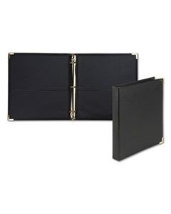 SAM15130 CLASSIC COLLECTION RING BINDER, 3 RINGS, 1" CAPACITY, 11 X 8.5, BLACK