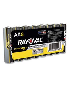 RAYALAA8J ULTRA PRO ALKALINE AA BATTERIES, 8/PACK