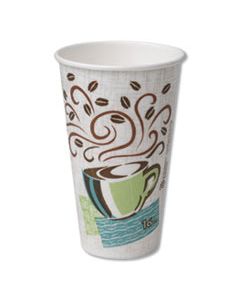 DXE5356DX PERFECTOUCH PAPER HOT CUPS, 16 OZ, COFFEE HAZE DESIGN, 25 SLEEVE, 20 SLEEVES/CARTON