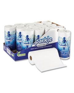 GPC2717714 SPARKLE PS PERFORATED PAPER TOWEL, WHITE, 8 4/5 X 11, 85/ROLL, 15 ROLL/CARTON