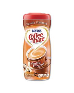 NES49410CT VANILLA CARMEL POWDERED CREAMER, 15 OZ CANISTER, 6/CARTON