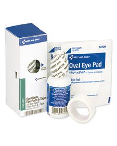 FAOFAE6022 SMARTCOMPLIANCE EYEWASH SET WITH EYEPADS AND ADHESIVE TAPE