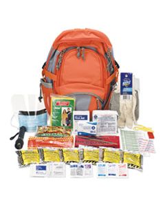 FAO90001 EMERGENCY PREPAREDNESS FIRST AID BACKPACK, 63 PIECES/KIT