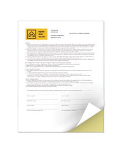 XER3R12420 REVOLUTION DIGITAL CARBONLESS PAPER, 2-PART, 8.5 X 11, CANARY/WHITE, 5, 000/CARTON