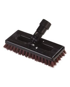 CFS36531027DZ SWIVEL SCRUB BRUSH, DUPONT TYNEX A BRISTLES, 8" BLOCK, RUST, DOZEN