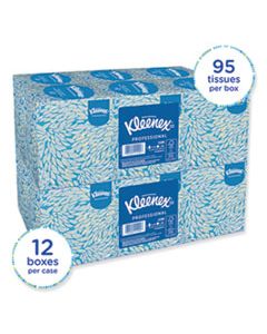 KCC21200 BOUTIQUE WHITE FACIAL TISSUE, 2-PLY, POP-UP BOX, 95 SHEETS/BOX, 3 BOXES/PACK